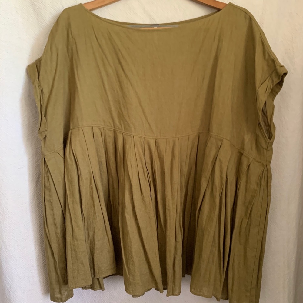 Free People peplum blouse